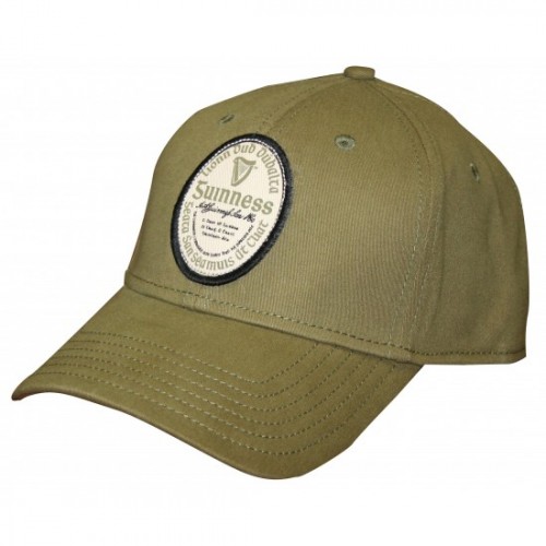 Guinness Olive Green Label Cap | Celtic On Main