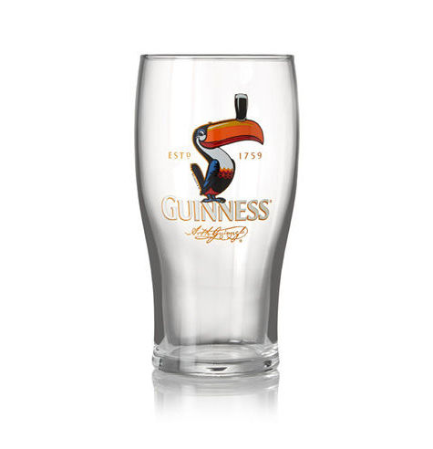 Guinness Toucan Pint Glass