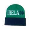 Green/Navy Notre Dame Ireland Knit Hat